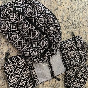 Vera Bradley travel set Concerto pattern (retired)